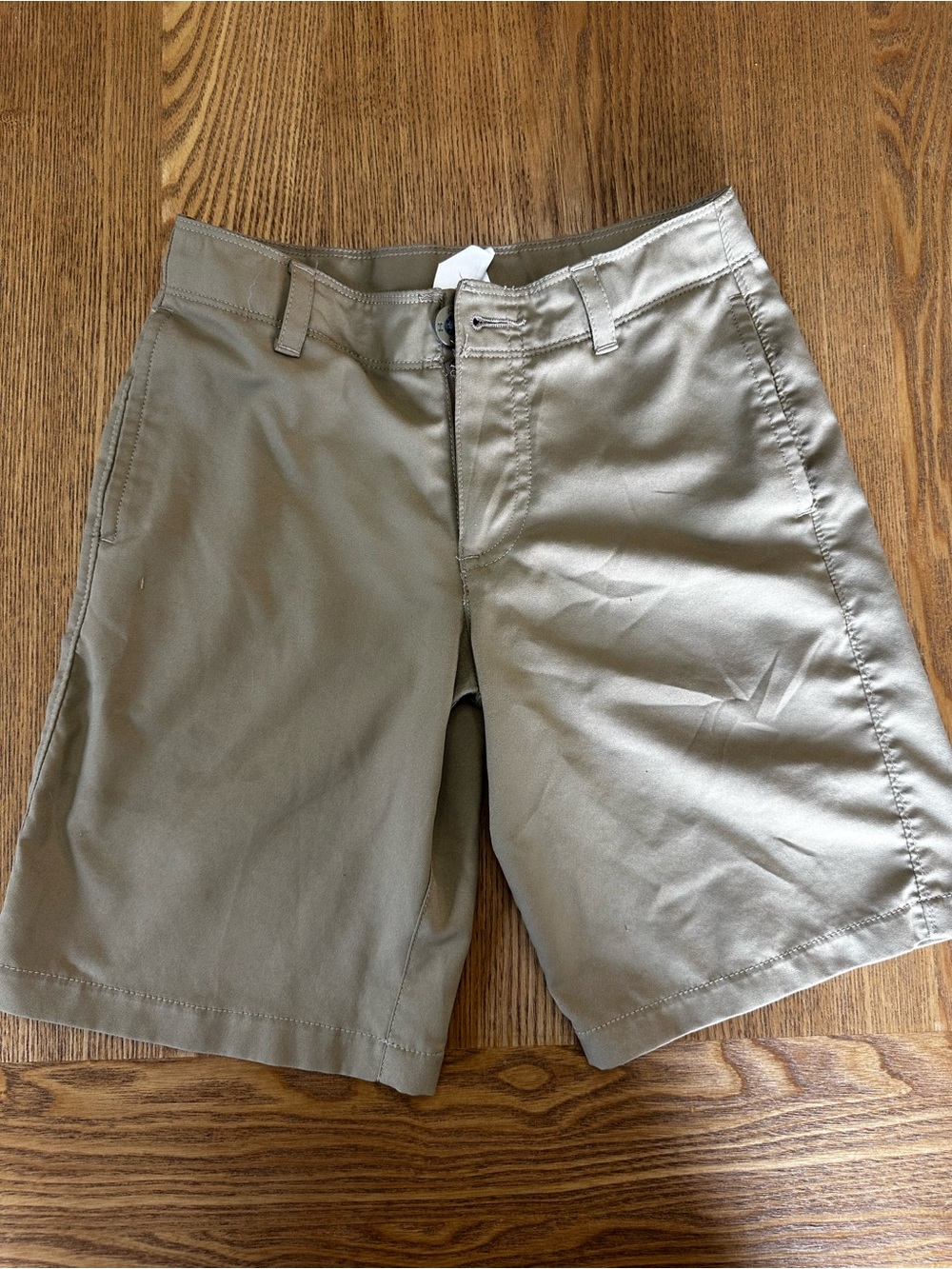 Boys Under Armour Dress/Golf Shorts Khaki
